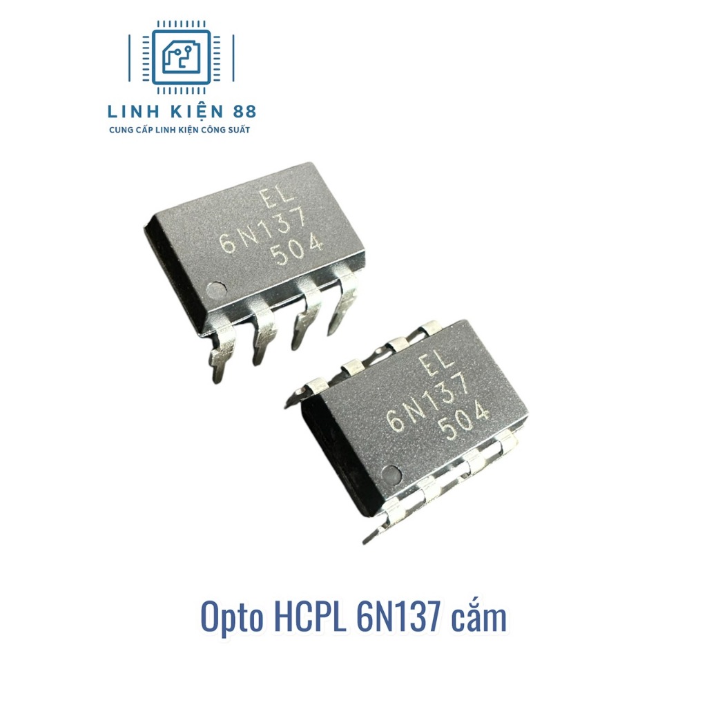 5 con Opto EL 6N137 6N137 cắm Dip-8 mới chính hãng Ever Light
