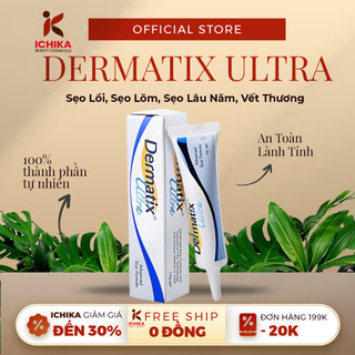 [CHÍNH HÃNG] Gel Sẹo Dermatix Ultra 15g - Dematix Gel Làm Mờ Sẹo Và Làm Phẳng Sẹo Lồi, Sẹo Lõm, Sẹo Thâm
