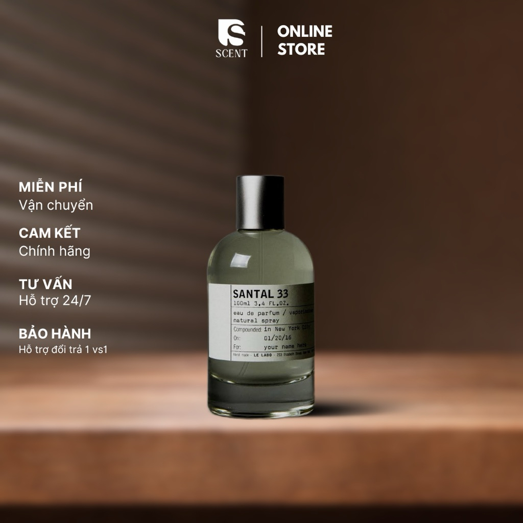 [SSCENT] Le Labo Santal 33 | Nước hoa