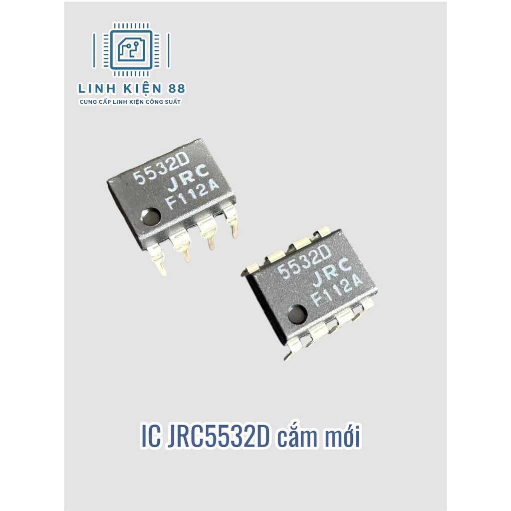 5 hoặc 10con OPAM NJM5532D JRC5532D JRC5532 5532 cắm DIP-8 chính hãng JRC