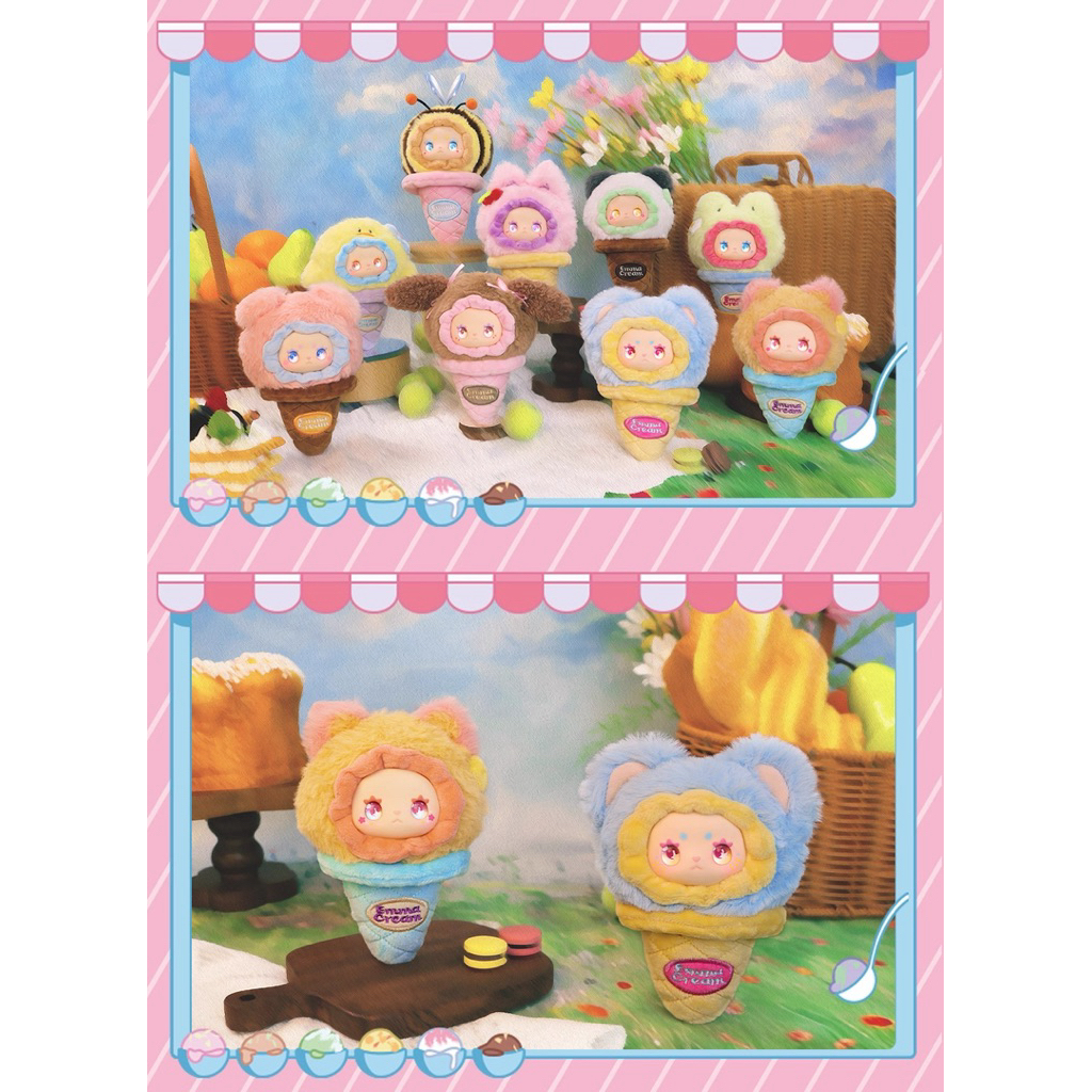 ( Chính Hãng Lucky Emma) Mô Hình Hộp Mù Lovely Emma - Scoop Ice Cream