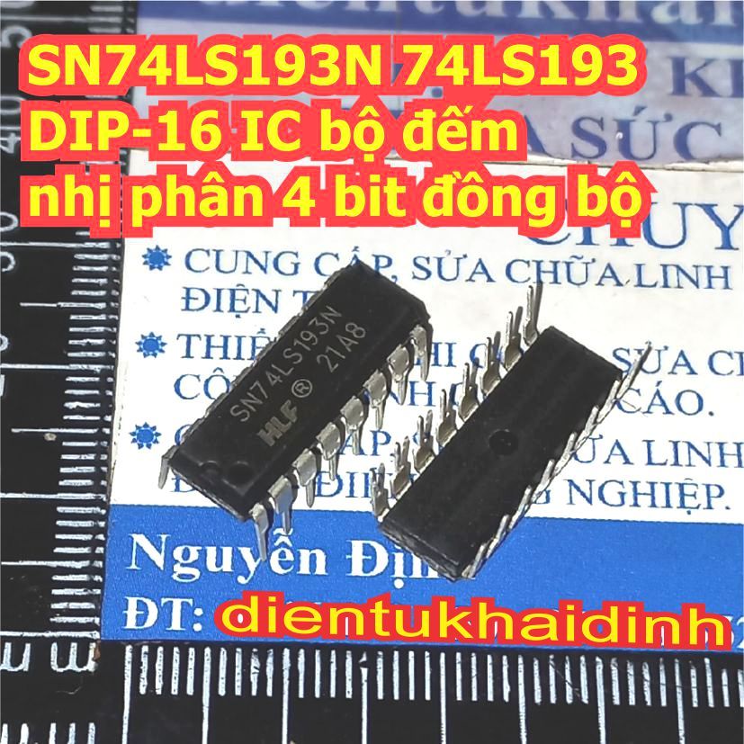 5 con SN74LS190N 74LS190 SN74LS191N 74LS191 SN74LS192N 74LS192 SN74LS193N 74LS193 SN74LS193N 74LS193