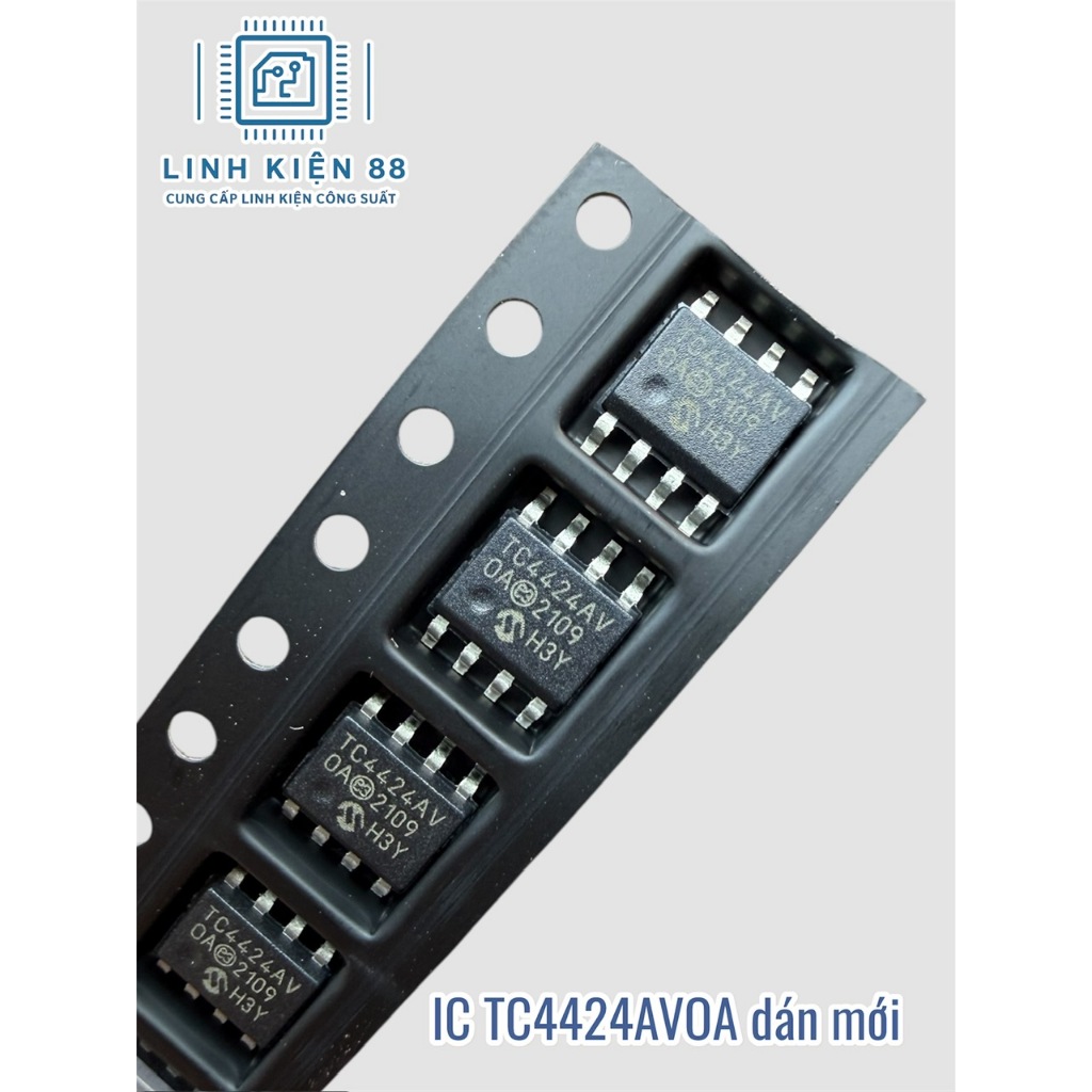 3 hoặc 5 con IC TC4424AVOA TC4424AV TC4424 4424 dán Sop-8 mới chính hãng Microchip