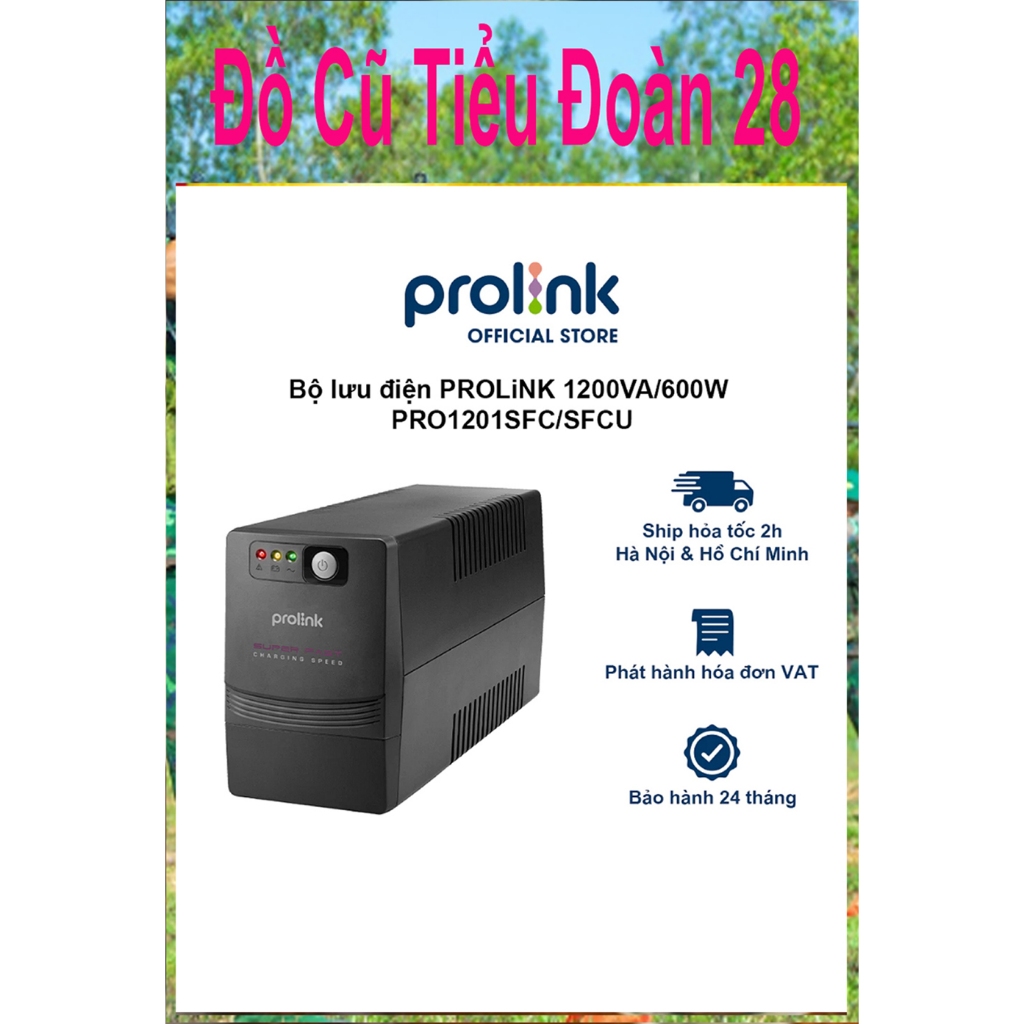 2nd Bộ lưu điện UPS Cũ Chính Hãng Từ 500VA đến 1000VA - không bình