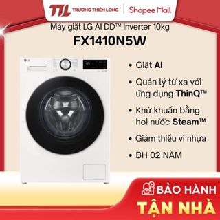 FX1410N5W 10Kg - Máy giặt LG AI DD™ Inverter 10kg FX1410N5W [TOÀN QUỐC]
