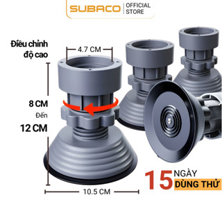 Chân Kê Đa Năng COMCOM Kê Máy Giặt, Tủ Lạnh, Bàn Ghế – Nâng Cao, Dễ Vệ Sinh, Chống Ẩm Mốc