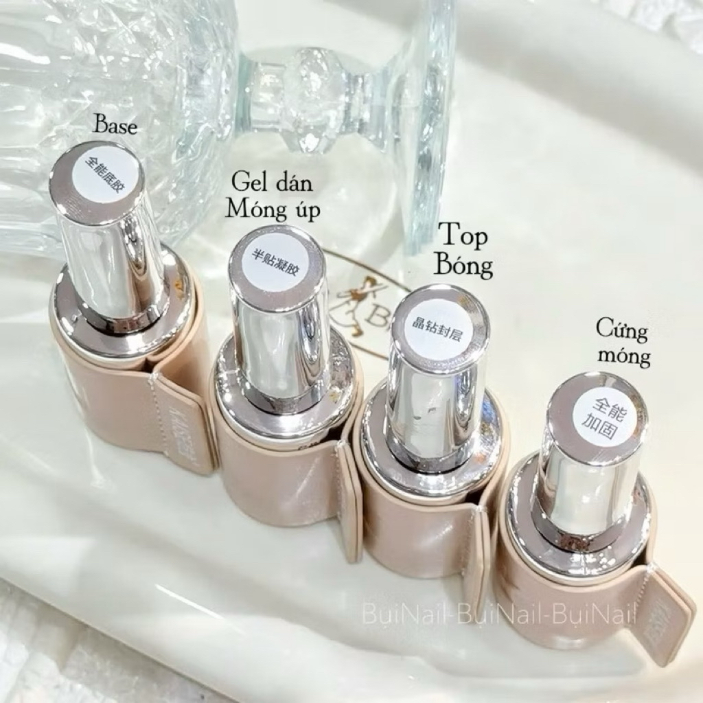 LIÊN KẾT BASE - TOP - CỨNG MÓNG - GEL DÁN MÓNG UP KAISE CHÍNH HÃNG