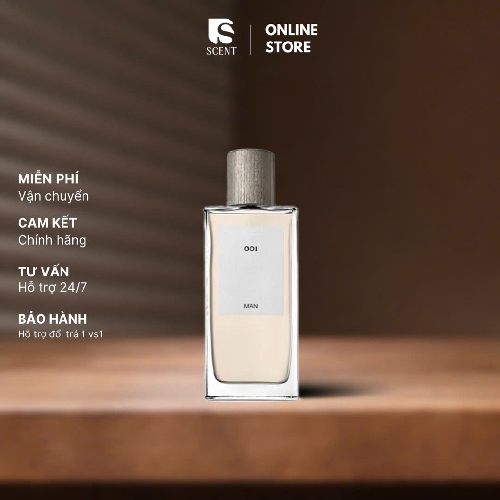 [SSCENT] 001 Man | Nước hoa nam