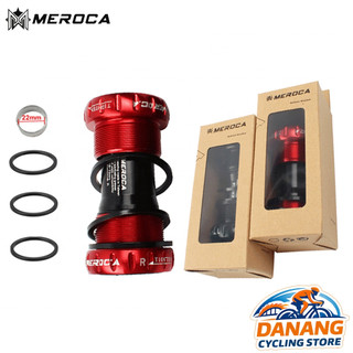 Trục Giữa BB Cốt Rỗng Xe Đạp MEROCA BB68-73 (BB Vặn - Vòng bi Ceramic)