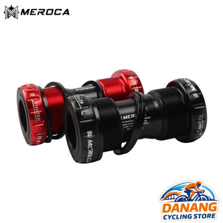 Trục Giữa BB Cốt Rỗng Xe Đạp MEROCA BB68-73 (BB Vặn - Vòng bi Ceramic)