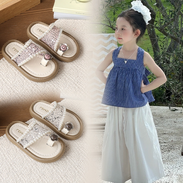 BellaNeman2026 Mùa Hè Mới Nhất Giày Trẻ Em Nữ Sandal, Giày Bãi Biển Đế Mềm Chống Trượt