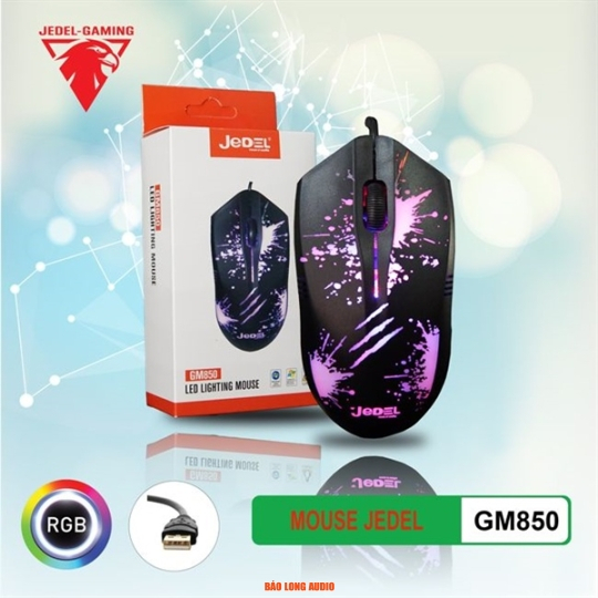 Chuột Máy Tính Laptop Có Dây GM850 LED