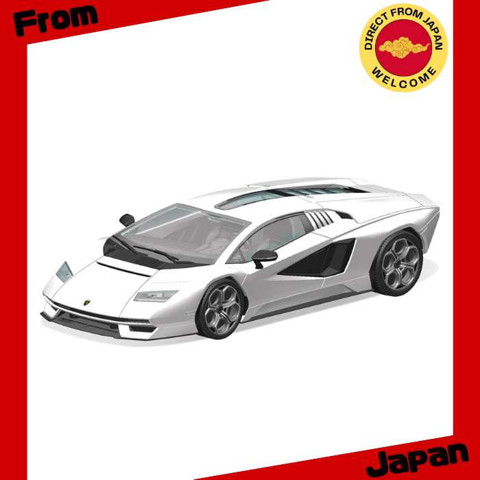 Aoshima Bunka Kyozai (AOSHIMA) 1/32 Dòng sản phẩm Snap Kit Lamborghini Countach [Direct from Japan]