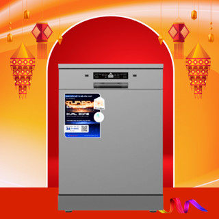 Máy Rửa Bát 12 Bộ Hòa Phát HD-F1206EBB.TM Vỏ Thép Không Gỉ - Bảo Hành 36 Tháng