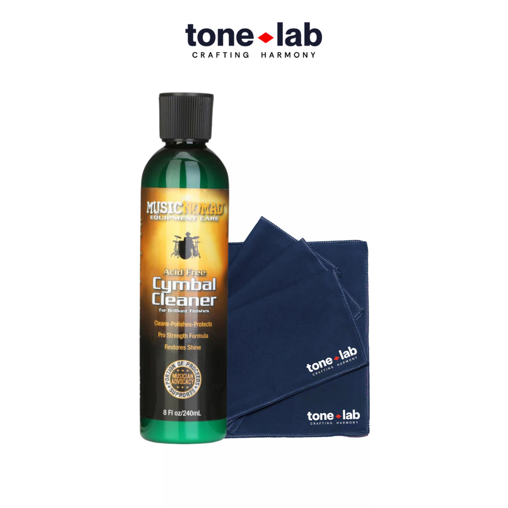 [Tone Lab] [HCM] [Tặng kèm khăn] Dung dịch vệ sinh đánh bóng cymbal trống Music Nomad MN111 - Cymbal