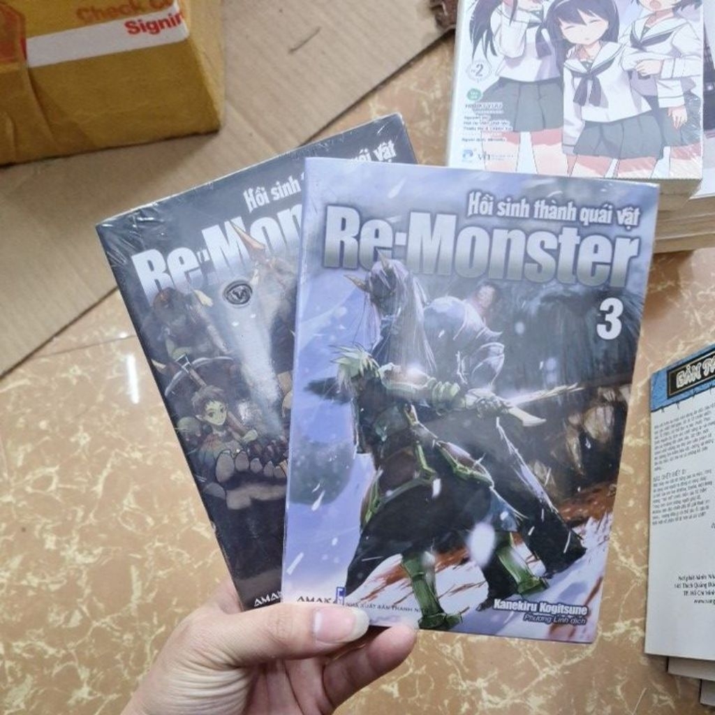 Sách - Re : Monster hồi sinh quái vật tập 1 3 (combo 2 tập) chất lượng tốt