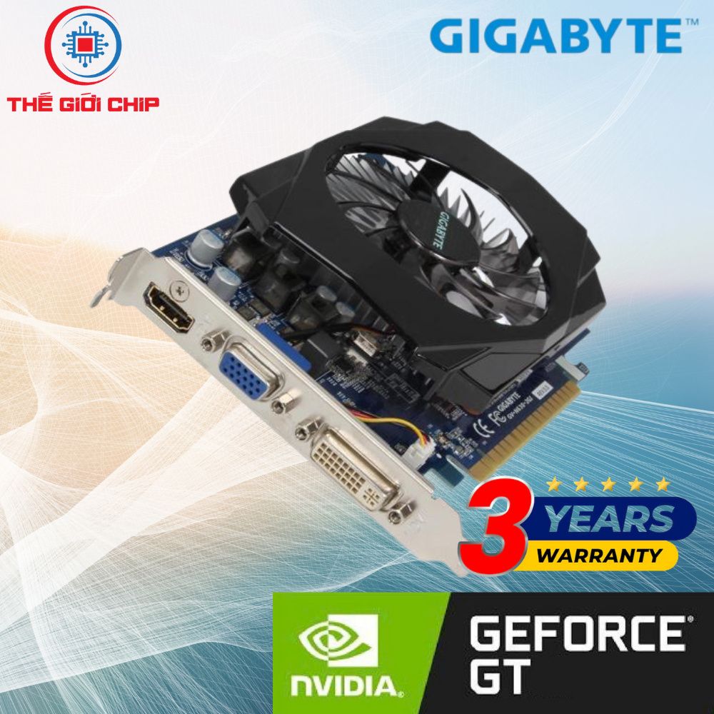 Card Màn Hình (VGA) GIGABYTE GT630 2GB DDR3 I like new Box Bảo hành 36 tháng bởi nhà cung cấp