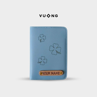Vỏ bọc hộ chiếu Vuông Shop®️ Clover passport cover
