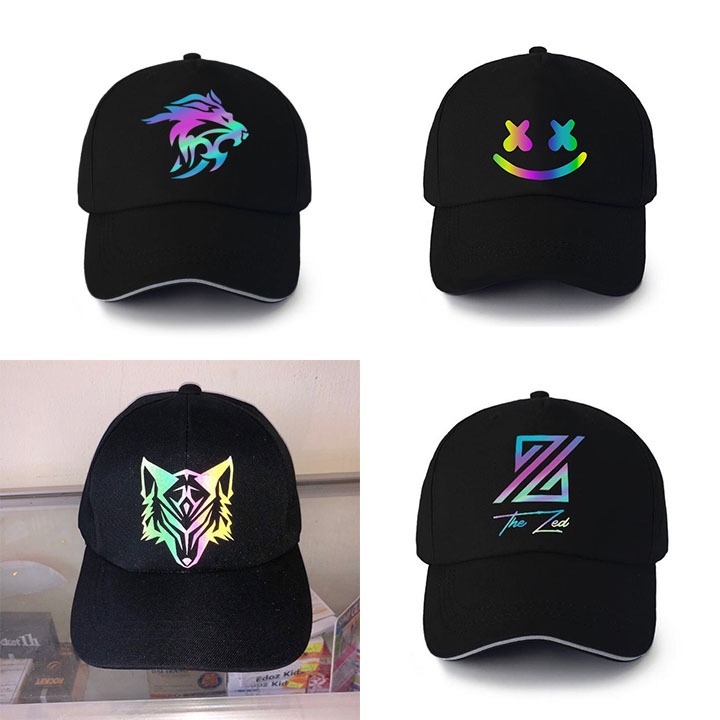 Mũ Lưỡi Trai Snapback Boy Phố Girl Phố Phản Quang Hình Thú Cá Tính 2026