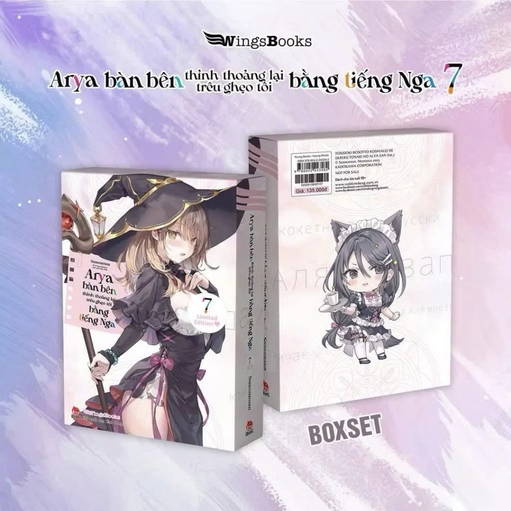Sách - Arya bàn bên thỉnh thoảng lại trêu ghẹo tôi bằng tiếng Nga - Tập 7 (Bản Boxset)