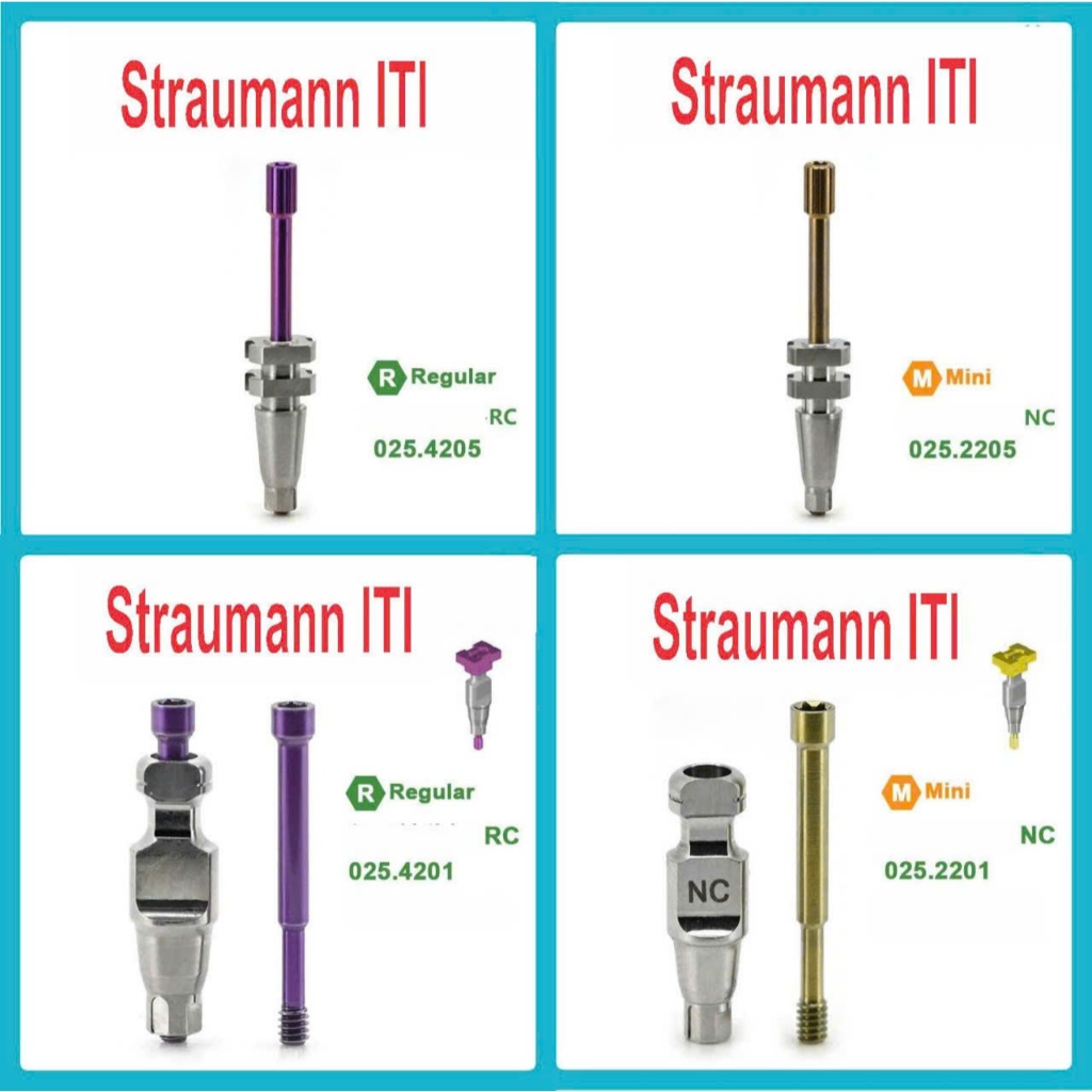 Coping Khay Đóng - Coping Khay Mở - Analog Cho Implant Straumann ITI