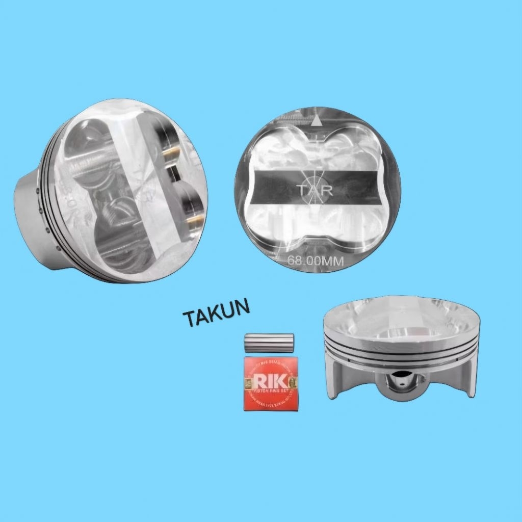 Bộ Trái Piston móc sẵn xe EXCITER 135, 150, 155... 57, 62, 65, 68, 72mm