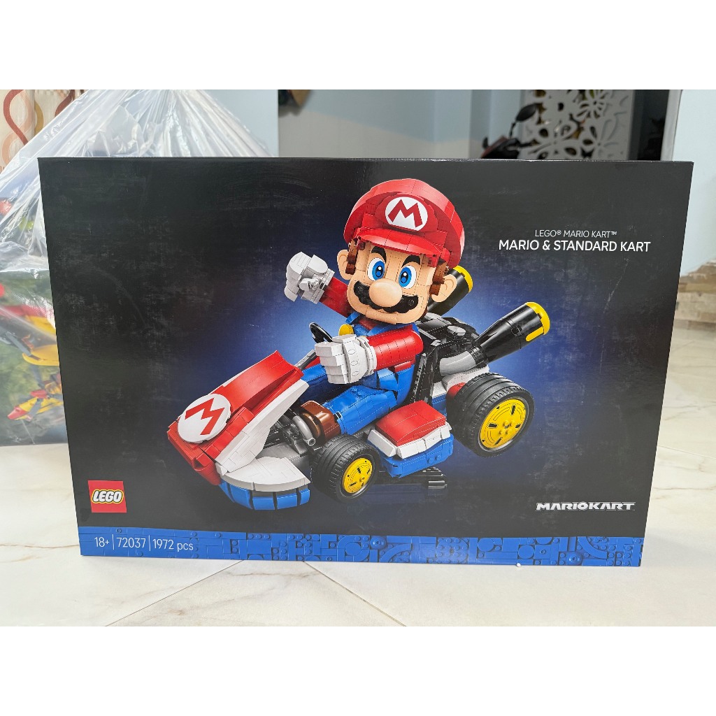 [CÓ SẴN] Mô Hình MARIO - 72037 - Mario Kart - Mario & Standard Kart - Lego [CHÍNH HÃNG]