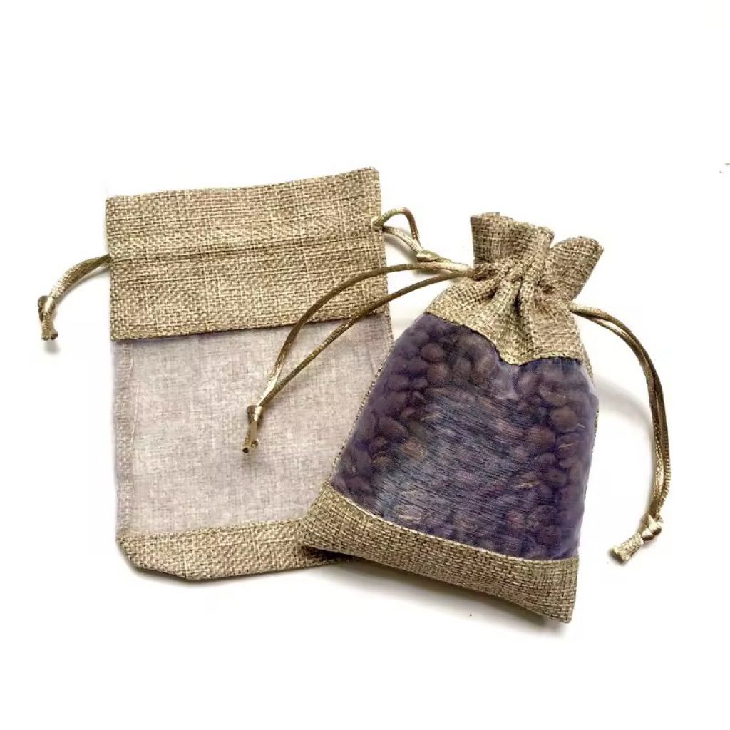 Túi thơm cà phê hạt rang nguyên chất khử mùi xe ô tô, phòng ngủ, phòng làm việc - Phan Coffee