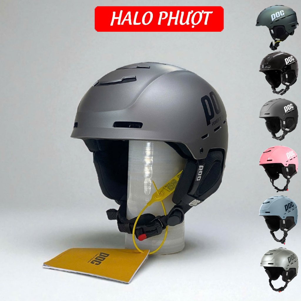 [Hỏa Tốc HCM] Nón Bảo Hiểm POC P10 Chính Hãng, P10 Độ Kính