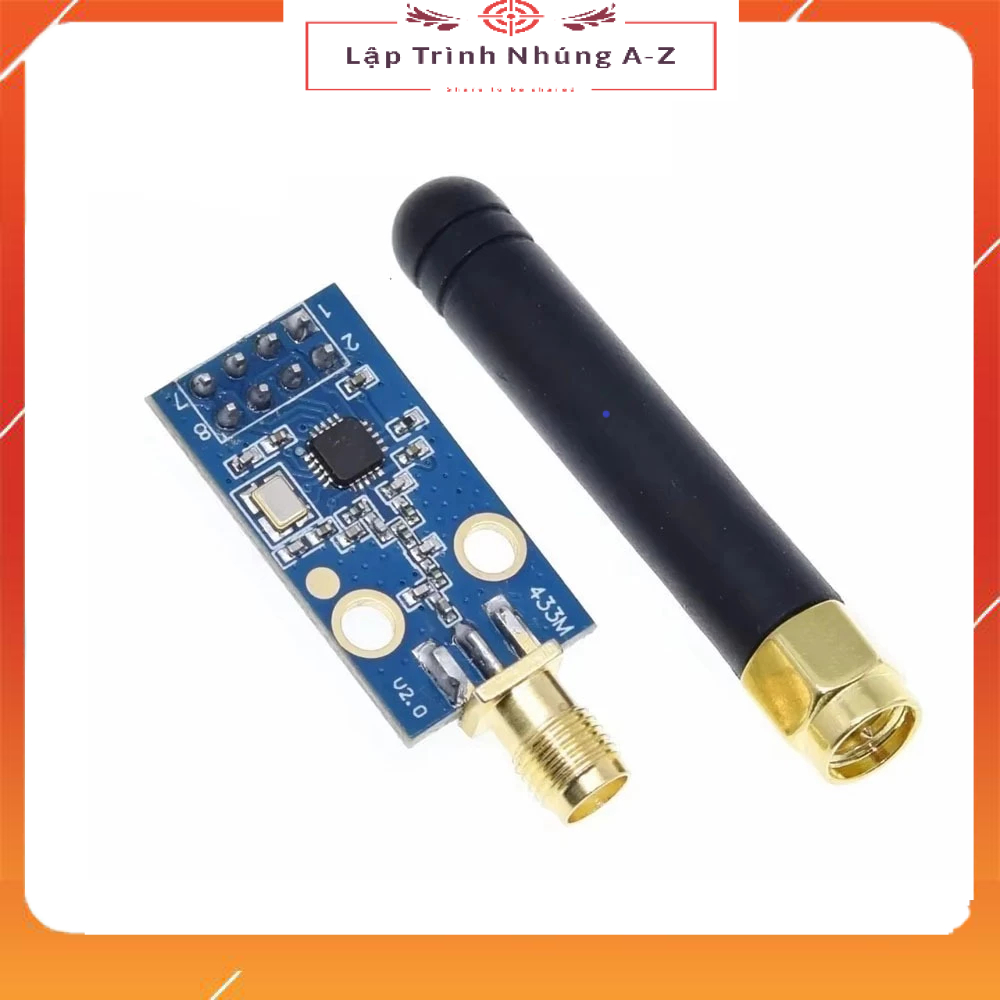 [Lập Trình Nhúng A-Z][G130] Module Không Dây CC1101 433M Có Anten 2.54MM