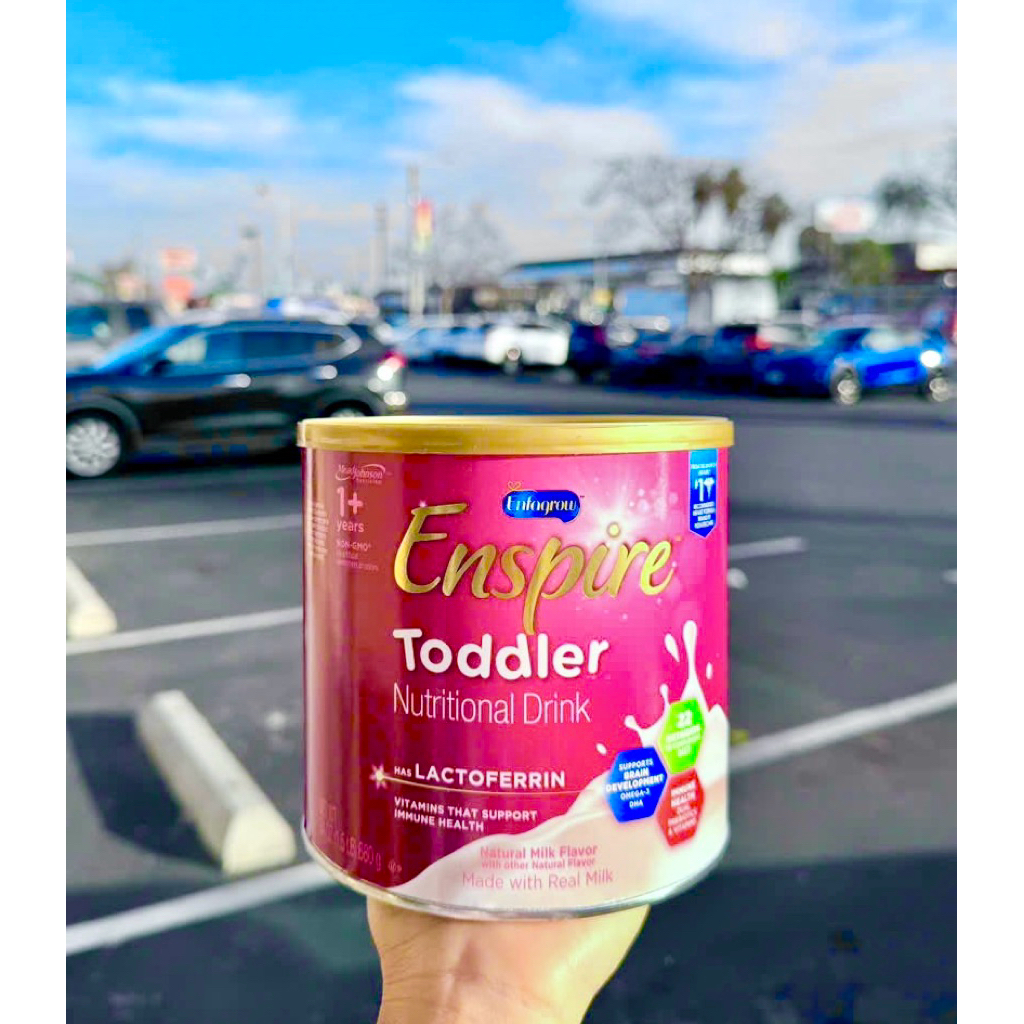 Bill Mỹ bay air - date 9/2026 Sữa bột Enfamil Enspire hồng  ENSPIRE TODDLER ENFAMIL cho bé 1-3 tuổi 