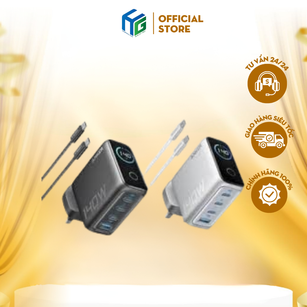 Bộ Sạc Nhanh ANKER 140W  | ANKER CHARGER 140W | B2697