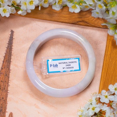 Vòng Cẩm Thạch Type A Ni 57 Mã 325610 Kèm Giấy Kiểm Định P.N.J - Ngọc Trai Trường Thịnh