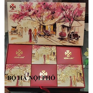 BỘ QUÀ Ô MAI HỒNG LAM-QUÀ TẾT QUÀ TẶNG
