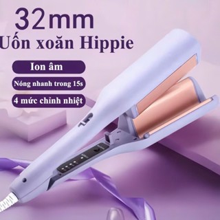 Máy Uốn Tóc Xoăn Tạo Sóng Nước 32mm Chất Liệu Hợp Kim Nhôm Anot Cao Cấp 2 Trục Máy Làm Xoăn Tóc.Bảo hành 12 tháng.