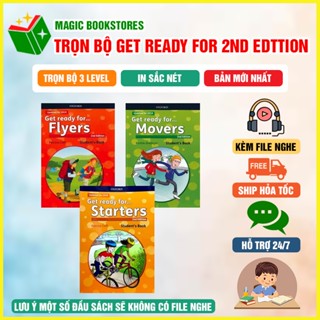 Sách - Get Ready for Starters, Movers & Flyers (2nd Edition) -Magic BookStores