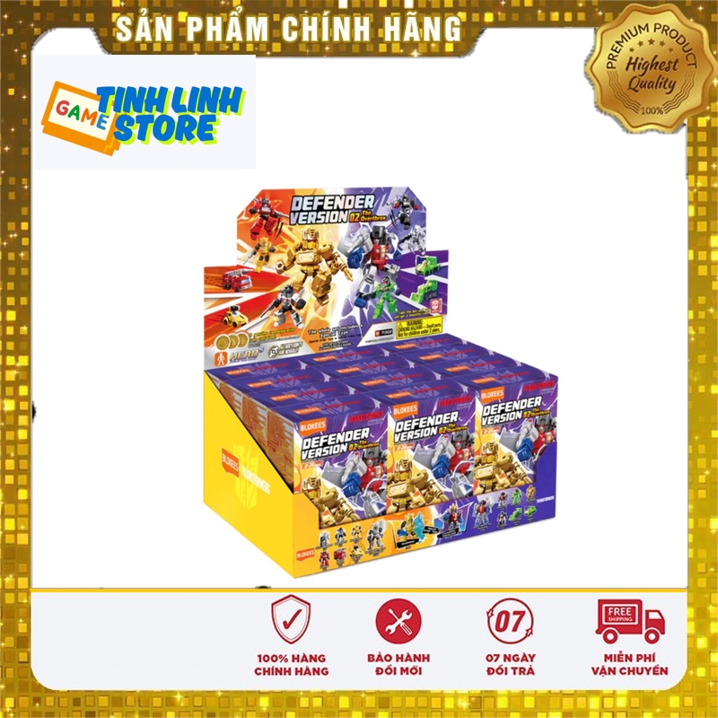 Mô hình Transformers Defender Version 02 - The Overthrow - Blokees Full bộ