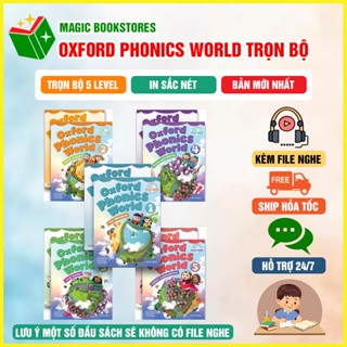 Sách - Oxford Phonics World có file nghe Audio-Magic BookStores