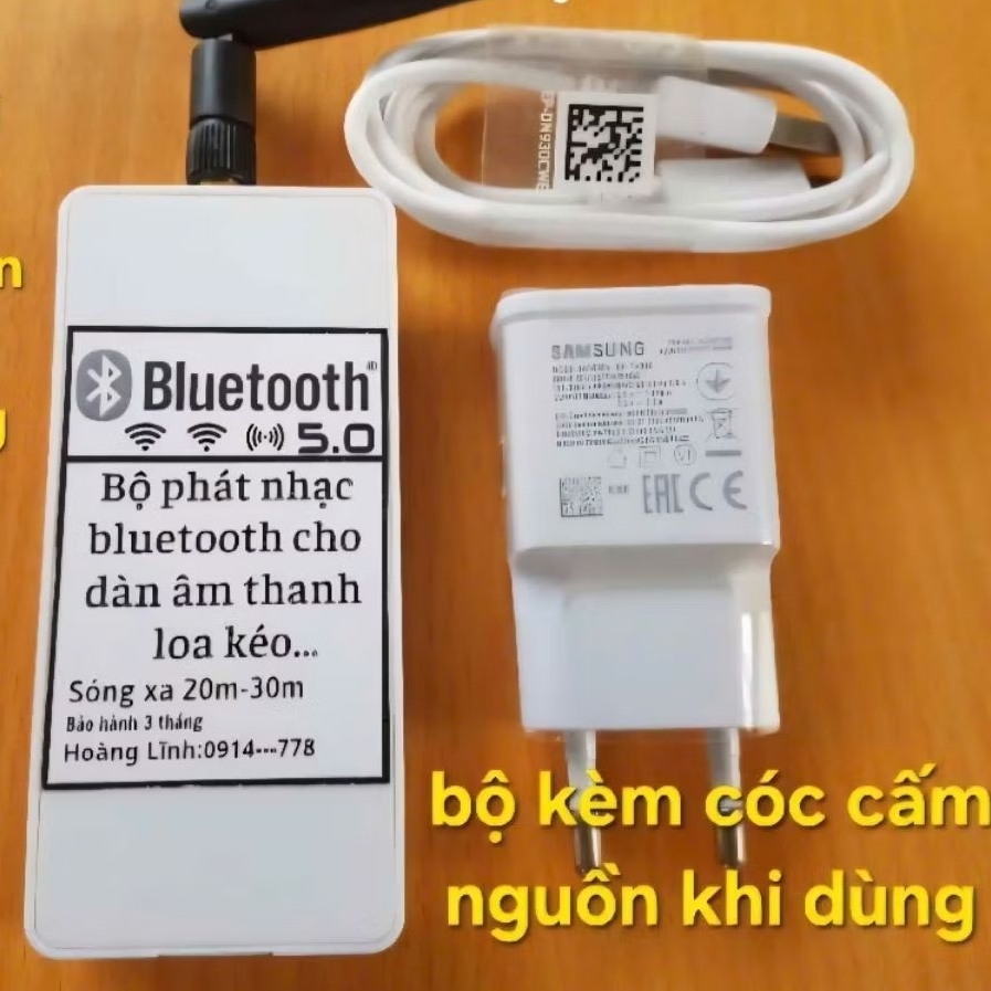 Bộ Bluetooth dùng amply vàng mixer