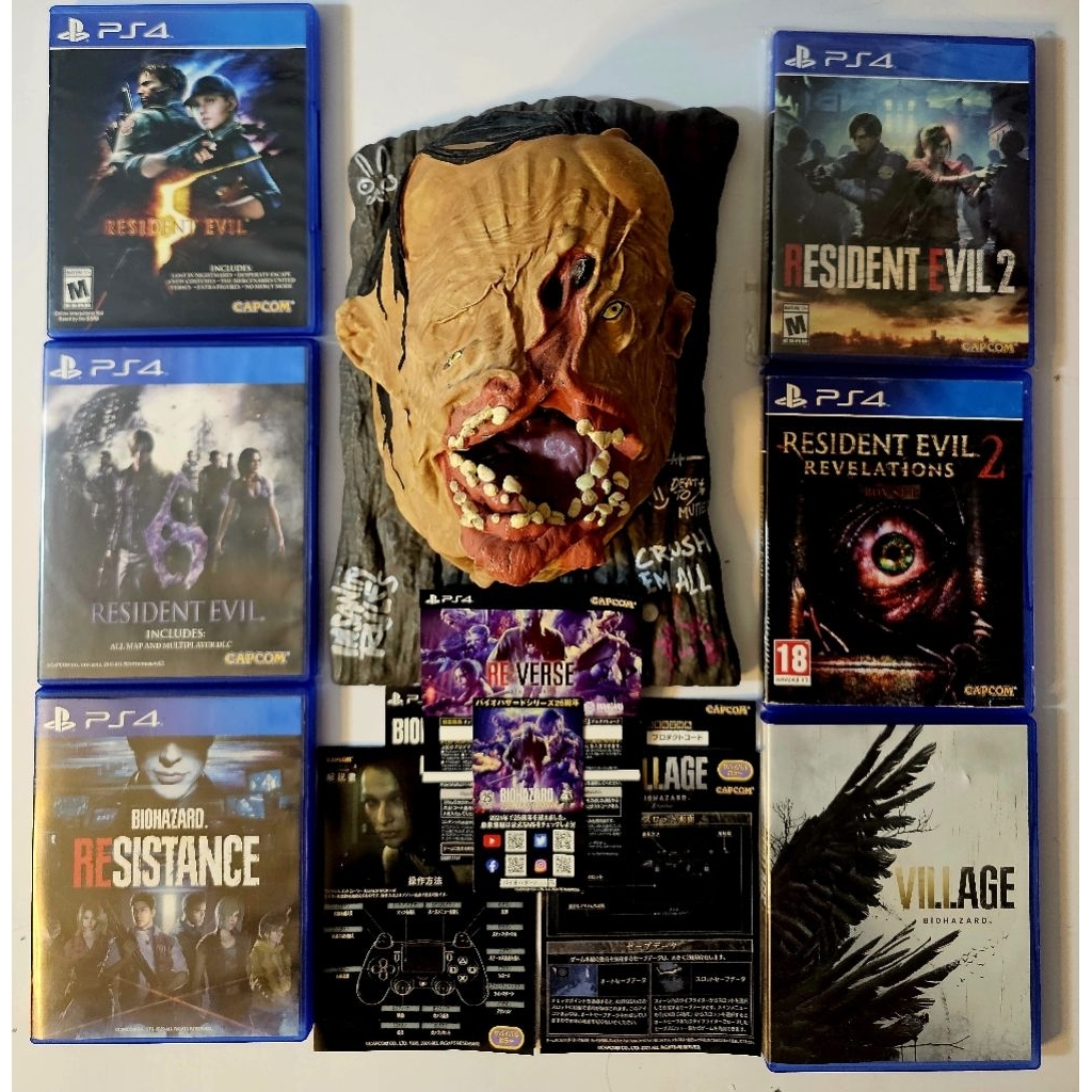 Đĩa Game PS4 : Resident Evil