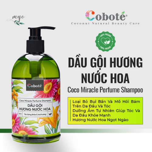 Dầu Gội Hương Nước Hoa Cobote 100ml/ 480ml