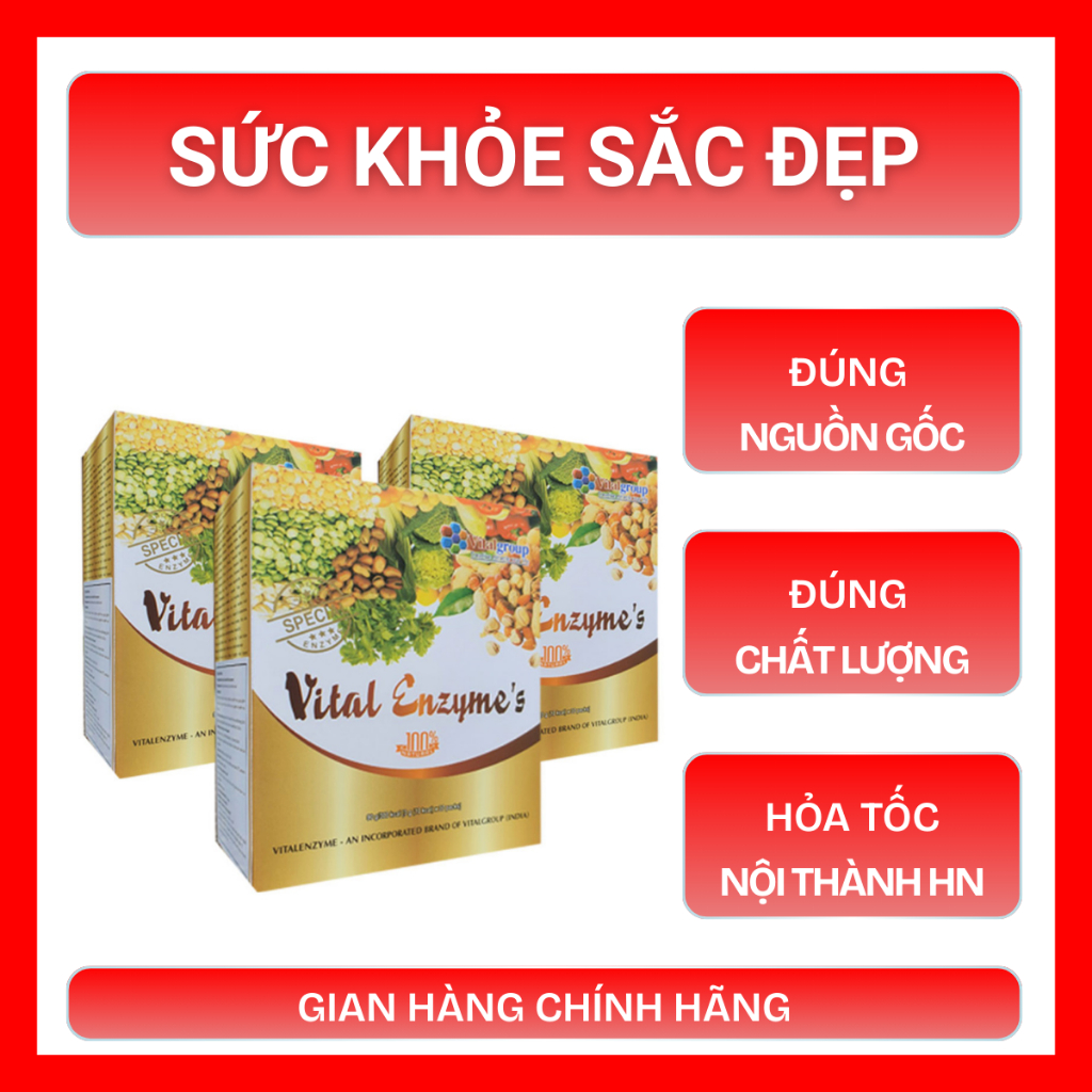 Vital Enzyme's Chính Hãng Hàn Quốc - 30 Gói