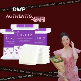 Bông Tẩy Trang Alucos LUXURY 210 Miếng Cotton Siêu Mềm Mịn Kích Thước 70x75mm