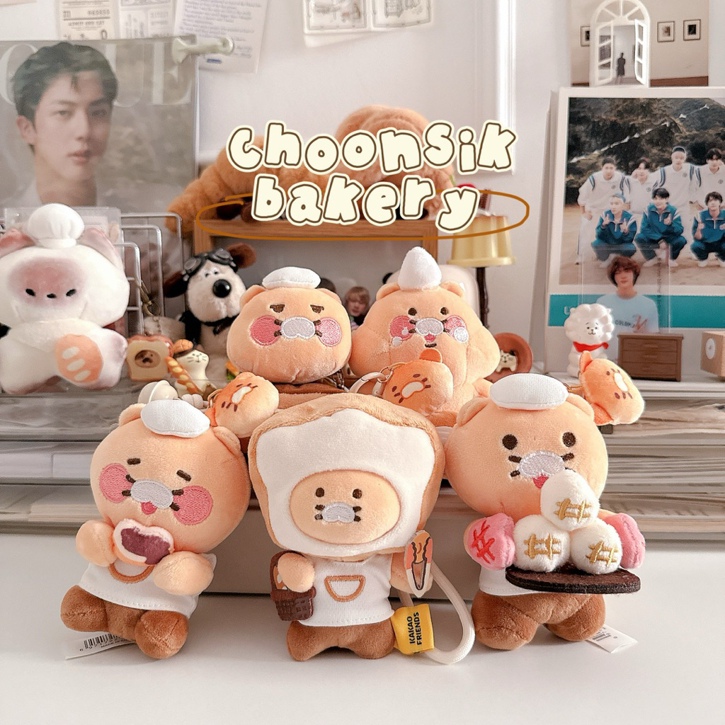 Móc khóa KAKAO FRIENDS Choonsik Bakery shop chính hãng