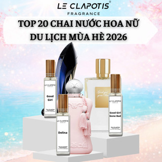 Nước Hoa Nữ Thơm Lâu Dùng Đi Du Lịch Hè 2026 Hương Thơm Nhẹ Nhàng Thanh Thoát Không Nồng 20ml