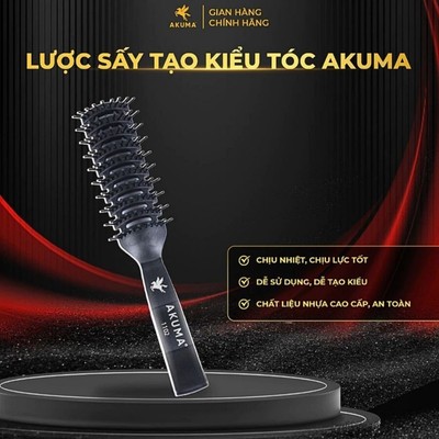Lược Bán Nguyệt Chuyên Dụng Tạo Kiểu Gỡ Rối Tóc AKUMA LKT1102