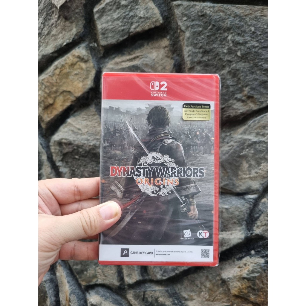 Băng thẻ Game Anh hùng Tam quốc DWO Origin Dynasty Warriors ORIGINS Nintendo Switch 2
