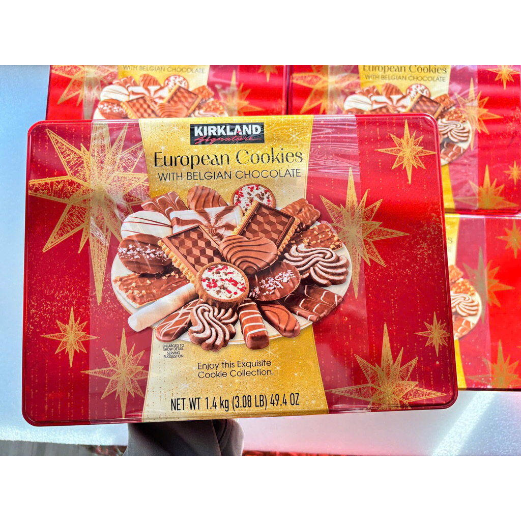 BÁNH QUY KIRKLAND SIGNATURE – EUROPEAN COOKIES WITH BELGIAN CHOCOLATE