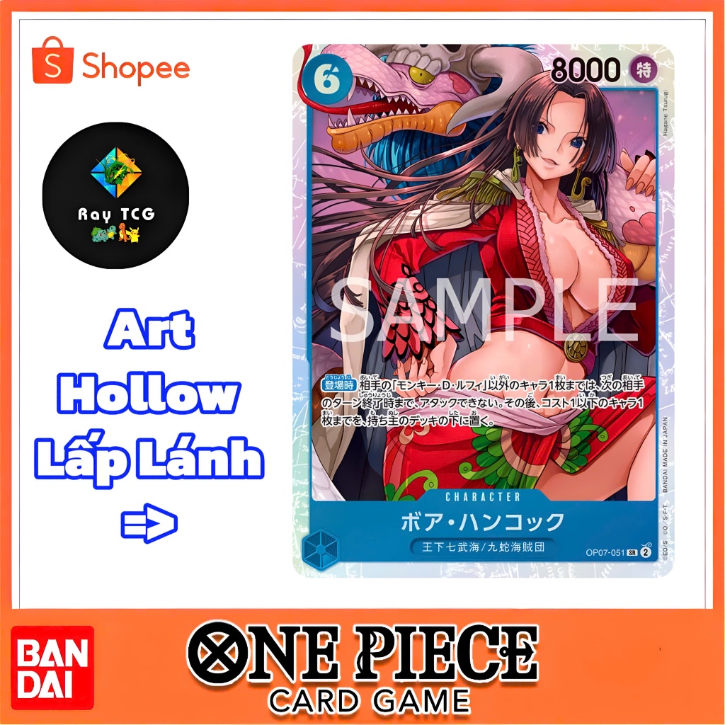 [ Chính Hãng ] Thẻ One Piece Boa Hancock OP07 051 - One Piece Card Game