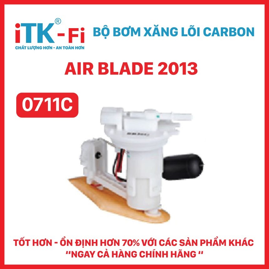 Bộ Bơm Xăng Honda Air Blade AB 125, AB Fi (Đời 2013 - 2015) Cao Cấp (iTK) [ 0711 C ]